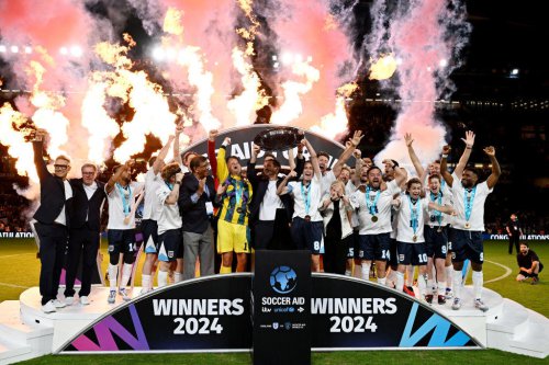 Barcelona legend and Hollywood star join Soccer Aid