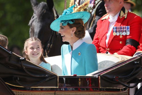 Princess Charlotte Breaks Tradition to Twin With Mom Kate Middleton at Trooping the Colour