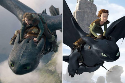 Stoic and the Vikings are attacked by dragons, Astrid and Hiccup have a moment before he has to kill a dragon, Toothless has a longer fight scene, Astrid gives Hiccup a piece of her mind, Stoic doesn't have to hurt alone anymore, The 5 Biggest Differences Between &ldquo;How to Train Your Dragon&rdquo;&rsquo;s Animated and Live-Action Movies (Including an Emotional Scene!)