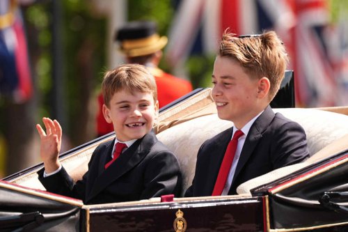 Prince Louis and Prince George&rsquo;s Antics Steal the Spotlight at Trooping the Colour