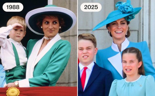 The Princess of Wales channels Princess Diana at Trooping the Colour