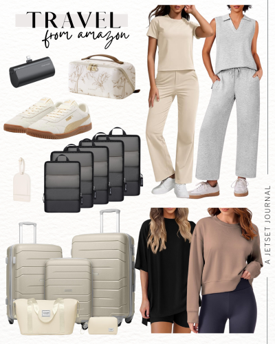 Everything You Need from Looks and Luggage for Travel Days