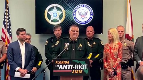 Florida sheriff warned rioters &lsquo;we will kill you&rsquo; as protests spread across US