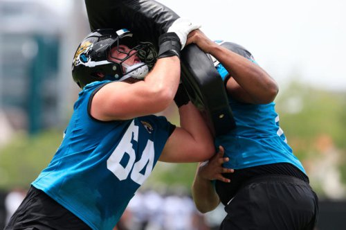 Jaguars OG Wyatt Milum could throw heat. Now he's ready to be one of Trevor Lawrence's bodyguards