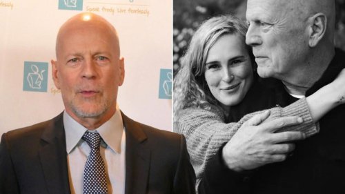 Bruce Willis' daughter shares tearful dementia update