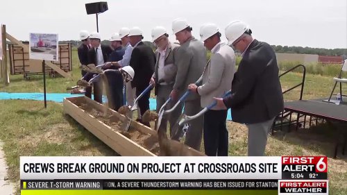 Finally, construction begins at Omaha&rsquo;s The Crossroads site