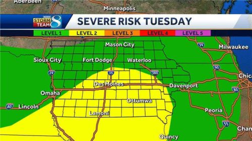 Iowa weather: Timing, location of strong storms, severe weather