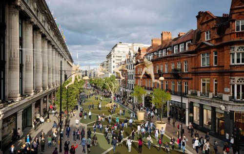 When will London Oxford Street be pedestrianised?