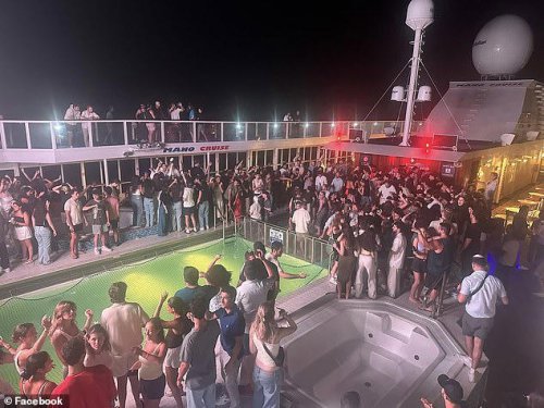 Thousands of young tourists stranded in Israel evacuated on a luxury cruise ship to Cyprus