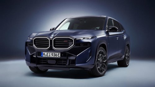 Slow-selling BMW XM goes V-8 only for the USA