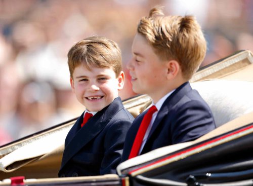 Prince George and Prince Louis&rsquo;s Sweet Exchange at Trooping the Colour Decoded by Lipreaders