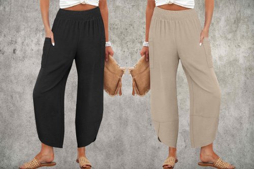 Travelers Are Packing These Comfy Palazzo Pants Instead of Jeans This Summer&mdash;and They&rsquo;re Just $35 at Amazon