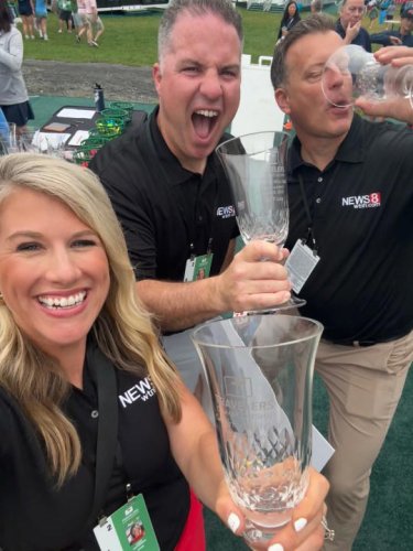 News 8 wins Celebrity Mini Golf Tournament at Travelers Championship
