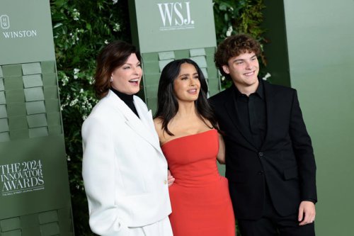 Salma Hayek, Linda Evangelista and how to successfully co-parent in blended families