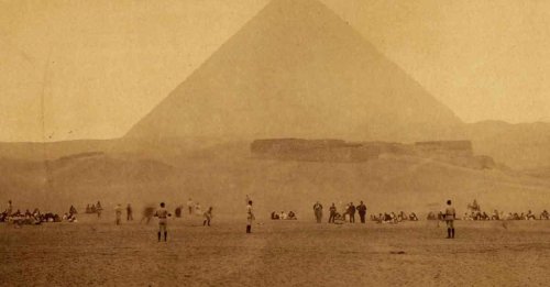 The Only Baseball Game Ever Played At The Pyramids