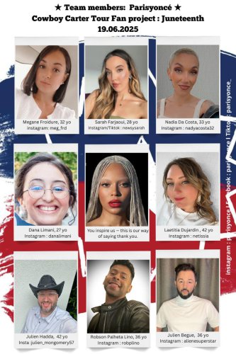 Beyonc&eacute; fans in Paris to honor Juneteenth, singer with 'Freedom' surprise at June 19 show