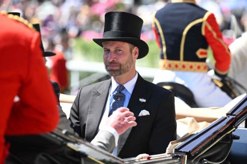Prince William Is In Good Spirits Alongside Carole Middleton Amid Kate Middleton&rsquo;s Absence from Royal Ascot