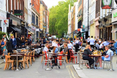 Car-Free Streets Boost London's Al Fresco Dining Plans