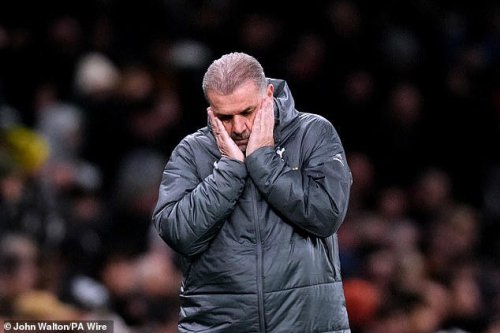 Tottenham 'axe three of Ange Postecoglou's backroom staff' as they step up search for his successor