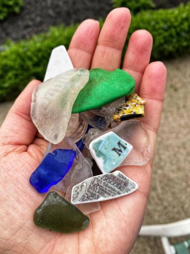 Beach glass starts as trash before becoming treasure. Where and how to find it in Erie