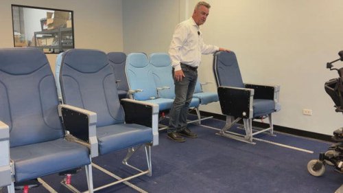 How a new airline seat from Colorado lab could change your next flight, "game changer" for wheelchair users