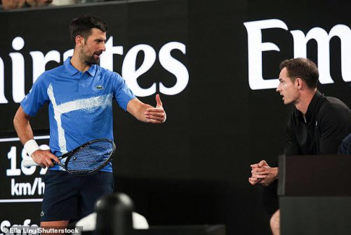 Andy Murray hints at frosty split with Novak Djokovic as tennis legend makes surprise admission about coaching role with former rival