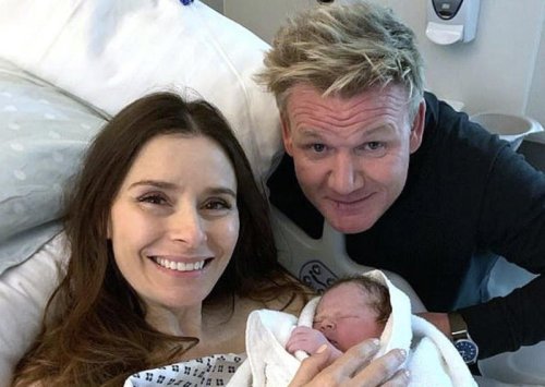 Gordon Ramsay fainted while holding son for first time