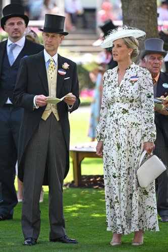 Sophie, Duchess of Edinburgh chooses &lsquo;perfect&rsquo; white silk dress for her 26th wedding anniversary