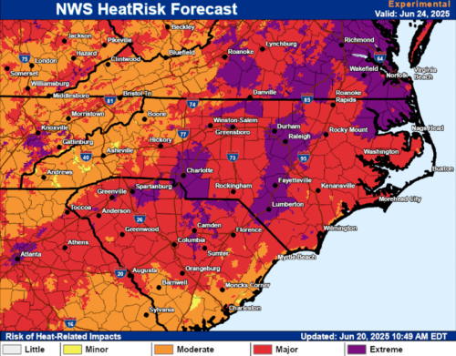 One of worst heatwaves in decades headed to Myrtle Beach soon. Here's when, how long it'll last
