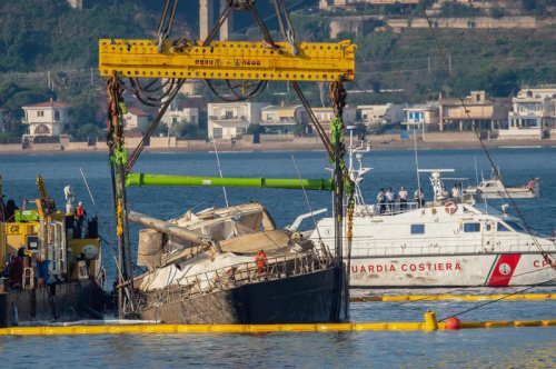 What caused the Bayesian to sink? Superyacht raised from seabed 10 months after tragedy
