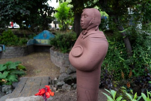 Rare statue of black woman unveiled in london