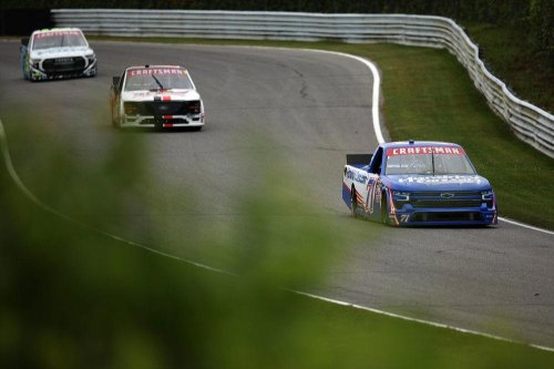 Corey Heim leads 99 of 100 laps to win inaugural NASCAR Truck race at Lime Rock