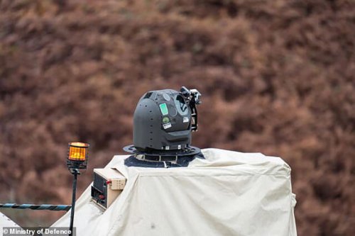 Anti-drone lasers will be fitted to military vehicles to protect the UK from swarm attacks