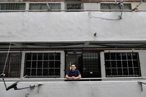 Creative couple turn modest low-cost flats into stunning minimalist havens