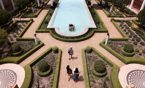 Photos: Getty Villa reopens