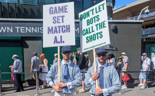 &lsquo;I will miss it&rsquo; &ndash; Hawk-Eye puts Wimbledon&rsquo;s well-dressed line judges to pasture