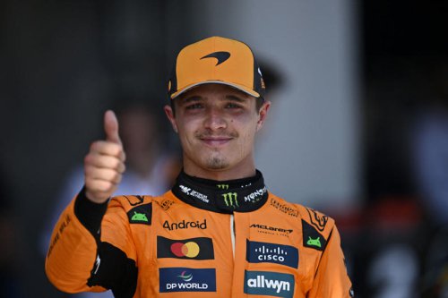 F1: Lando Norris keeps cool under intense pressure to secure McLaren one-two as Max Verstappen crashes out