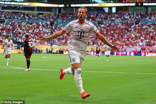 Harry Kane scores stunning double as Bayern Munich win six-goal thriller against Flamengo
