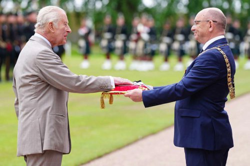 King Charles Just Accepted the Keys to the City &mdash; and Immediately Gave Them Back