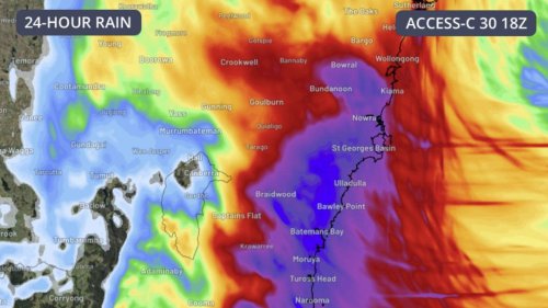30,000 without power as bomb cyclone hits
