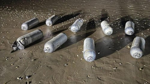 Endangered turtles share this Mexican beach with SpaceX rocket debris. The company says there&rsquo;s no risk of harm