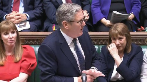Keir Starmer says Rachel Reeves doing &lsquo;excellent job&rsquo; after crying in the Commons