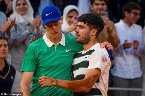 Jannik Sinner's coach reveals world No1 broke his diet after heartbreaking French Open final loss
