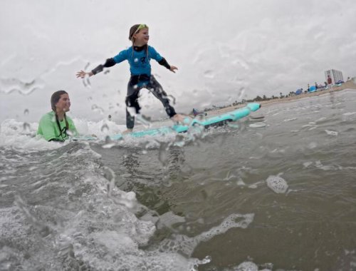 The Palisades fire spewed toxins into the Pacific. Summer surf camps are paying the price