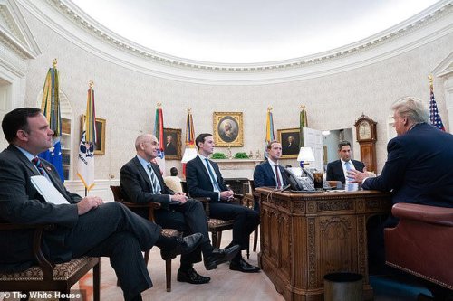 'Maga Mark' Zuckerberg unceremoniously kicked out of Oval Office after White House tour
