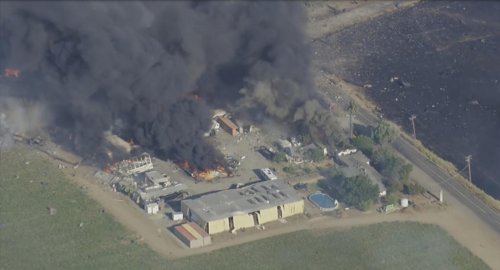 Top 7+ missing after explosion at California fireworks warehouse sets off massive blaze