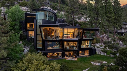 Tahoe Glass House in Photos