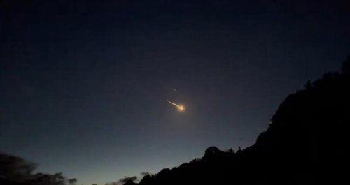 Meteor fireball lights up skies across Scotland