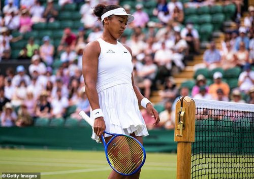 Emotional Naomi Osaka calls herself a 'negative human being' after Wimbledon exit