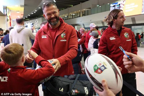 Lions hit with double injury headache with Irish duo doubts as they land in Australia - but calm Andy Farrell looks to play down concerns